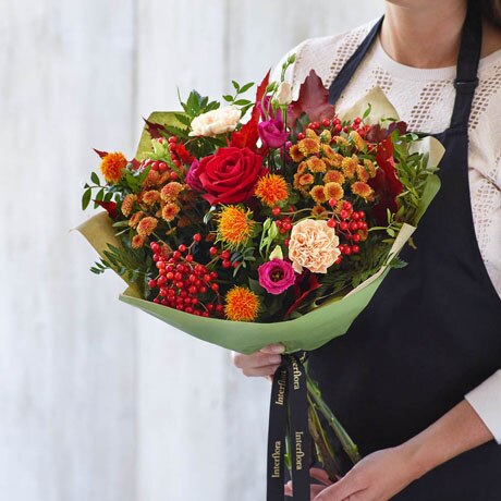 Autumn Hand-tied Flower Arrangement